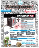 Equipo de corte por plasma Hypertherm Powermax 105